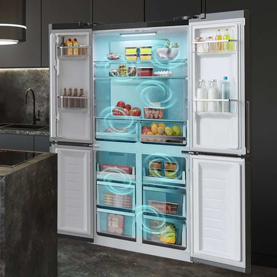additioanl image for  Cecotec Fridge Black CoolMarket 4D 490L 